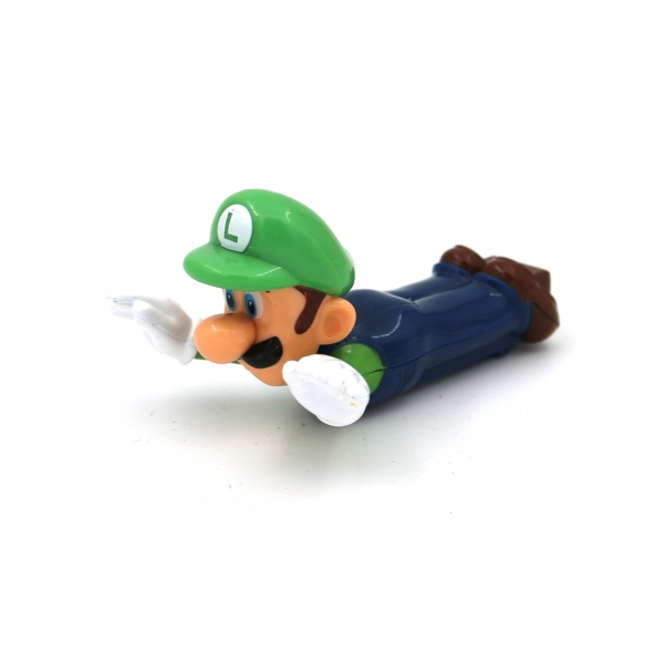Nintendo, Süper Mario karakteri Luigi plastik oyuncak, 9x6 cm