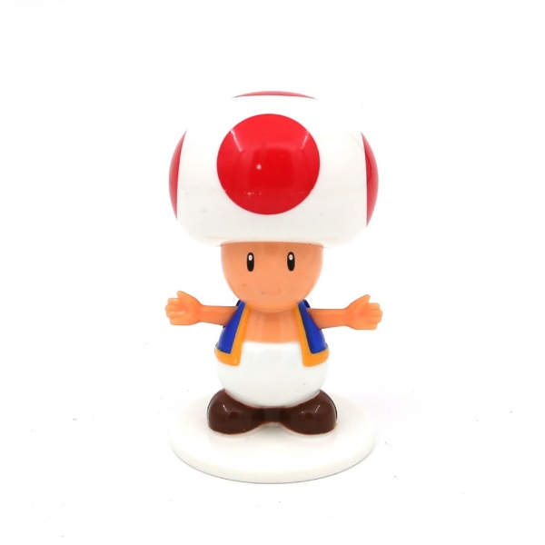 Nintendo, Süper Mario karakteri plastik oyuncak, 4x8 cm