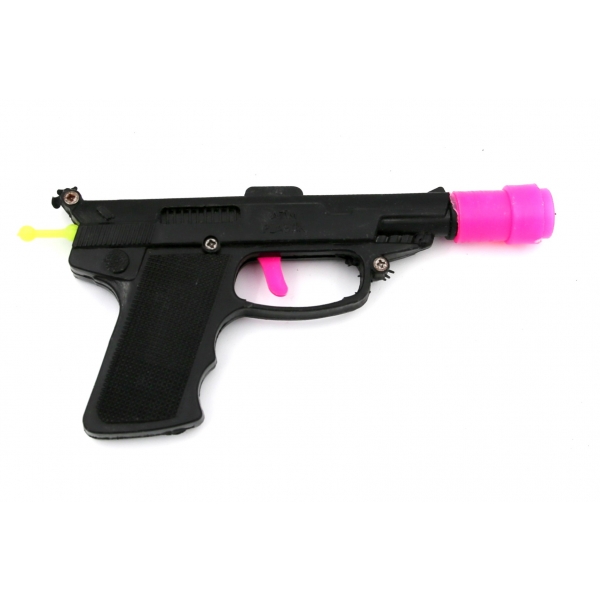 Türk malı, Azim Plastik oyuncak tabanca, 17x8x2 cm