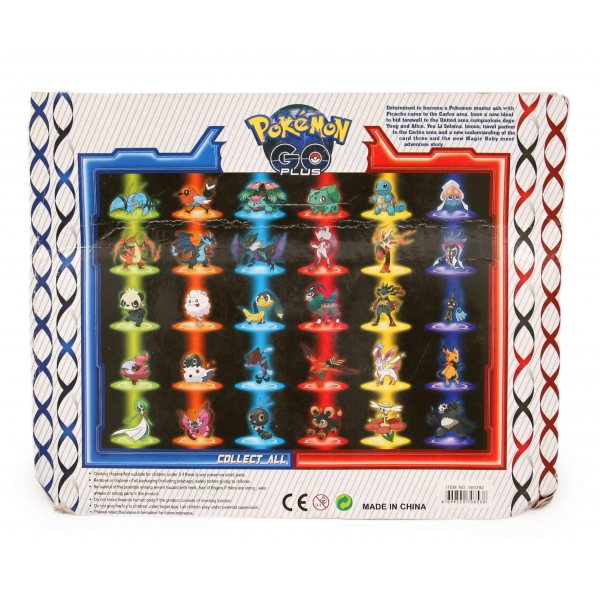 Pokemon Go Plus oyuncak figürler, kutusunda, 28x24 cm
