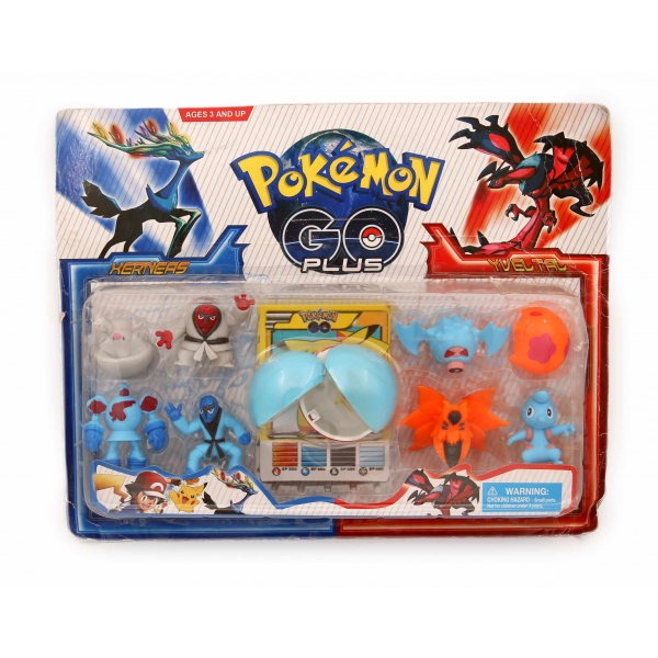 Pokemon Go Plus oyuncak figürler, kutusunda, 28x24 cm