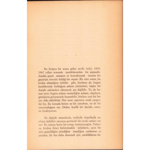 Av -Öyküler-, Ferit Edgü, Sürek Yayınları, 1967, 118 sayfa, 13x19 cm