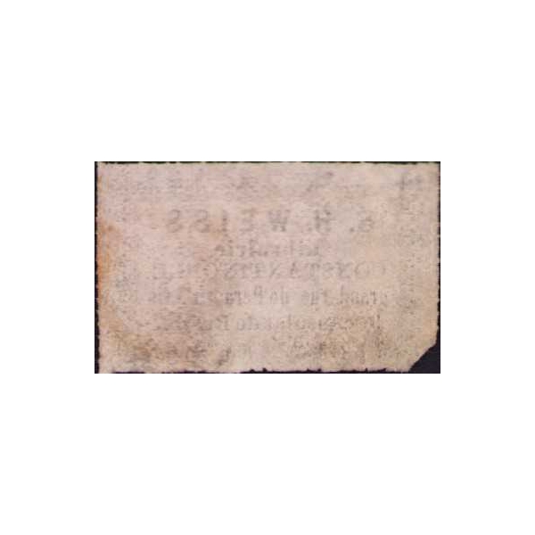 Zellich Freres - Constantinople (4x2 cm) ve S. H. Weiss Librairie Constantinople (3x2 cm) vinyeti