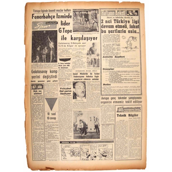 Dün Teksas'ta Yapılan Suikastte Kennedy Öldürüldü manşetli Cumhuriyet gazetesi, 23 Kasım 1963, haliyle, 8 sayfa, 40x60 cm
