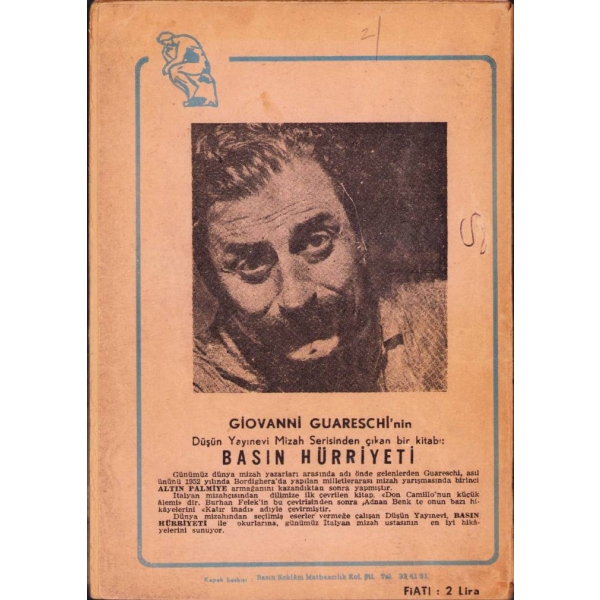 Orhan Veli'nin Kardeşi Adnan Veli'nin Mizah Hikayeleri: Kaynana, İlk Baskı, İstanbul, 94 sayfa, 14x21 cm