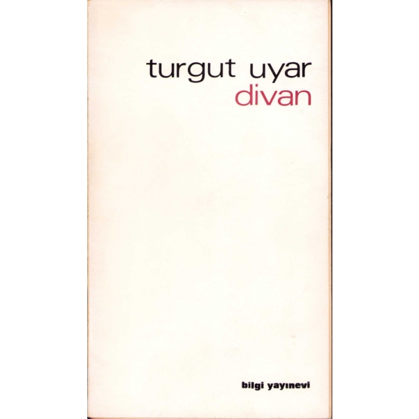 Turgut Uyar'ın İlk Baskı 