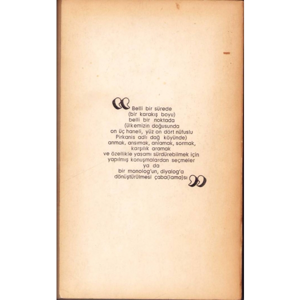 Ferit Edgü'nün İlk Romanı: Kimse, Ferit Edgü'den İmzalı ve İthaflı, Numaralı İlk Baskı, Ada Yayınları, 1976, 189 sayfa, 12x20 cm