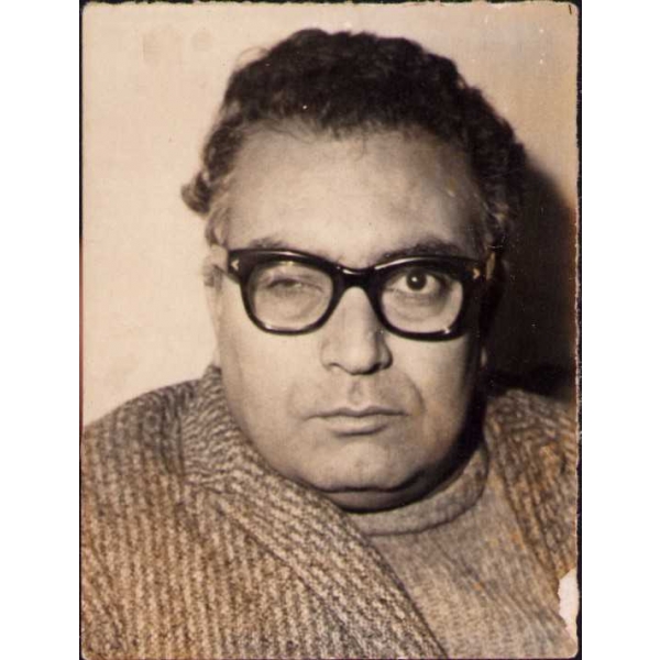 Yaşar Kemal [1923-2015] orijinal fotoğraf, 5x7 cm