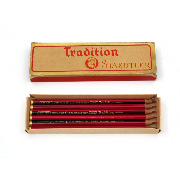 Tradition Staedtler marka renkli kurşun kalem seti, 16x6x2 cm, kutusu haliyle