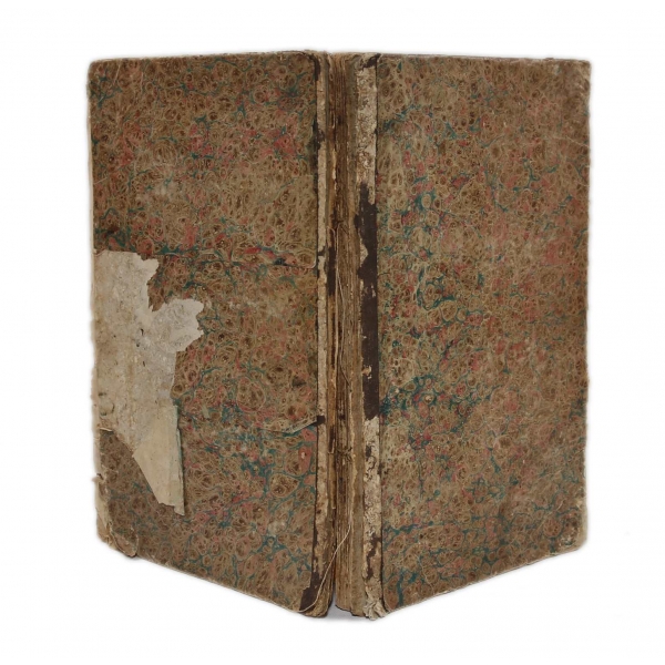Sâdi-i Şirâzî'nin Meşhur Eseri Gülistân, 1216 tarihli, cildi dağınık, ebru kapaklı, 16x26 cm