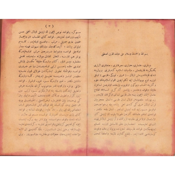 Lisân-ı Fârisî, İbn Mevlana Veled el-Mesnevîhân, sondan bir sayfa eksik, 1327, 262 sayfa, 13x19 cm