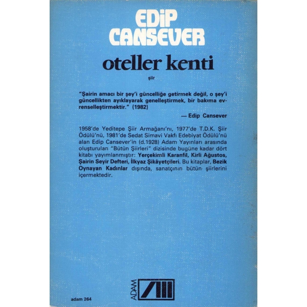 Edip Cansever'in 