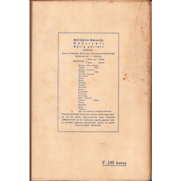 Pasteur'ün Hayatı, Rene Valery-Radot, Çeviren: Galip Ataç, İstanbul Devlet Basımevi, 1935, 529 sayfa, sırtı haliyle, 16x24 cm