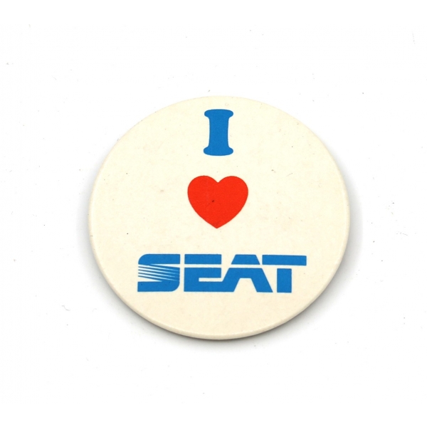 I (Kalp) Seat görselli pin, çap 5.5 cm