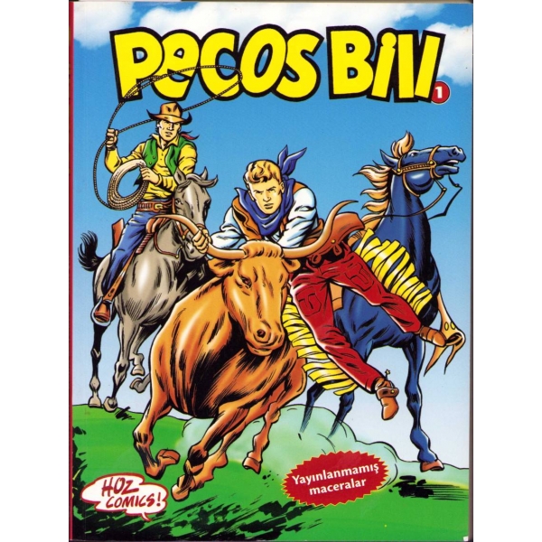 Pecos Bill 1, HOZ Comics, 1 Şubat 2010, 304 sayfa, 15x21 cm