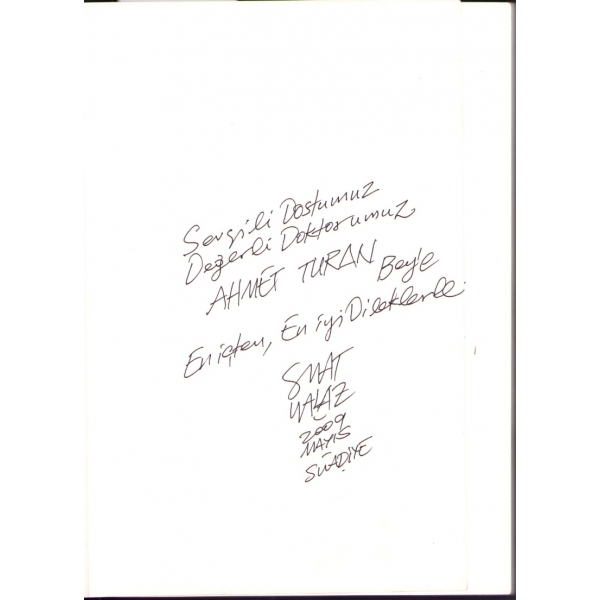 Suat Yalaz'dan İmzalı ve İthaflı Resimli Roman: Çerkez Ethem, 1997, 228 sayfa, 16x23 cm