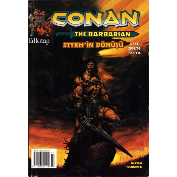 Conan The Barbarıan: Styrm'in Dönüşü, 3. sayı 2006, Lal Kitap, 16x24 cm