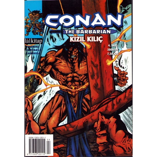 Conan The Barbarıan: Kızıl Kılıç, 4. sayı 2006, Lal Kitap, 16x24 cm