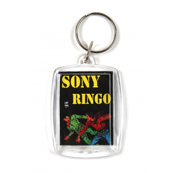 Sony Ringo görselli anahtarlık, 4x6 cm