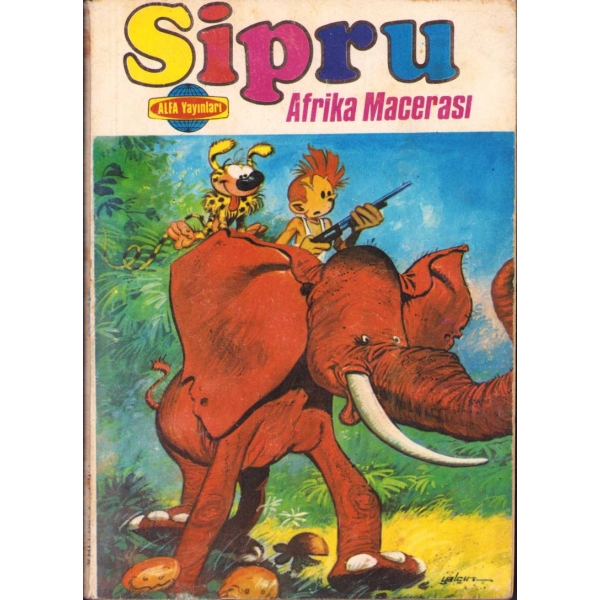 Sipru - Afrika Macerası, Alfa Yayınları, 95 sayfa, 13x19 cm