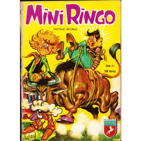 Mini Ringo, 150 Kuruşluk seri lotu, Tay Yayınları, 13x19 cm