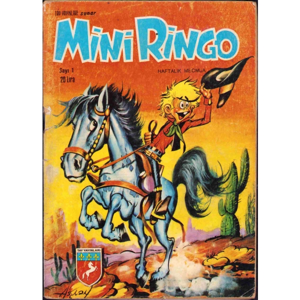 Mini Ringo, 20 Liralık seri lotu, Tay Yayınları, 13x19 cm
