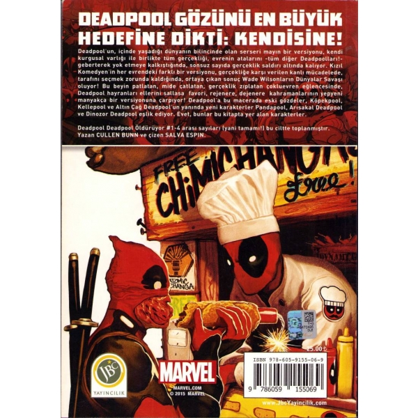 Deadpool Deadpool'u Öldürüyor, Marvel, JBC Yayıncılık, 1. Baskı, Temmuz 2015 - İstanbul, 17x24 cm