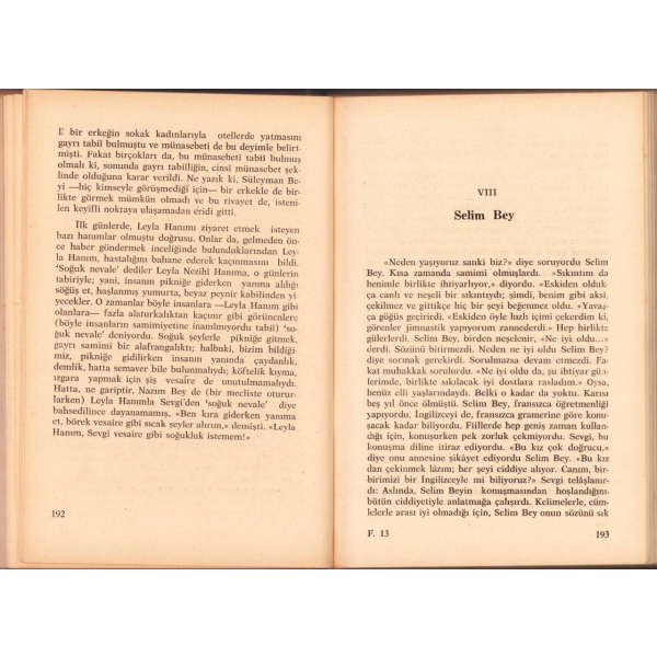 Tehlikeli Oyunlar, Oğuz Atay, İlk Baskı, Sinan Yayınları, 1973, 502 sayfa