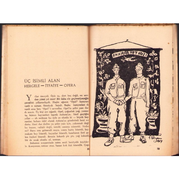 Fikret Otyam'ın Gezi Notları: Ha Bu Diyar, Dost Yayınevi, 1959, 68 sayfa