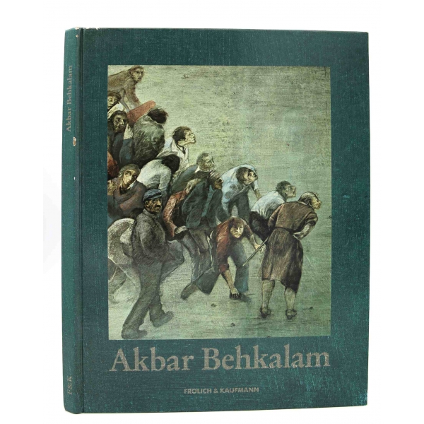 Ressam Akbar Behkalam'dan İthaflı ve İmzalı 