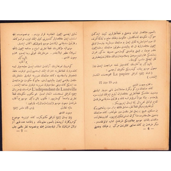 Osmanlıca Selüloz ve Kâğıd, Kâğıd Mühendisi Kimyager Mehmed Ali, Hamit Naci Matbaası, İstanbul 1928, 42 s., 13x19 cm
