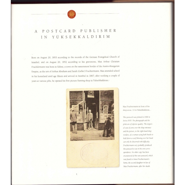 The Postcards of Max Fruchtermann (Cilt 1 ve 2), Mert Sandalcı, Koçbank, 1. Baskı, Toplam 725 sayfa, 30x33 cm