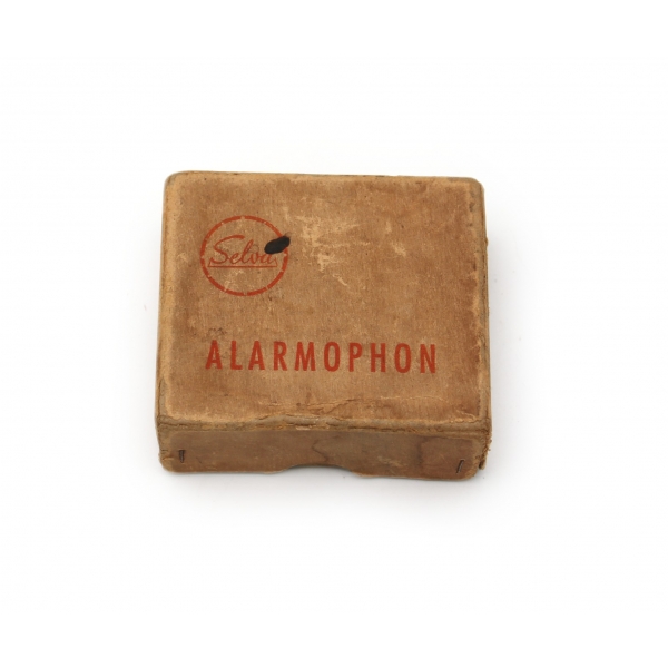 Sovyet Döneminden kapı zili, ''Alarmophon'', orijinal kutusunda, 8x7x4 cm