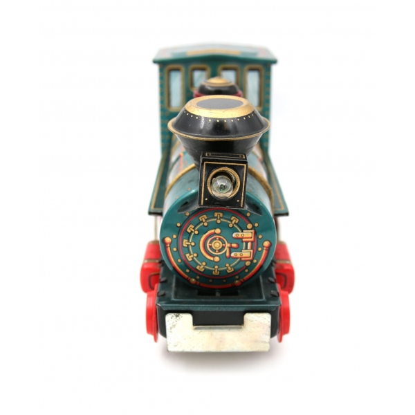 Modern Toys marka, Japon malı büyük boy teneke oyuncak tren, 30x14x9 cm