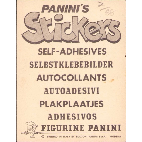 Panini's Stickers marka, kadife dokulu ''United States Navy'' çıkartması, 7x10 cm