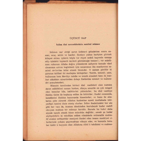 İslâmlık, Laura Veccia Vaglieri, çev. Ahmed Reşid (H. Nâzım), İsmail Akgün Matbaası, İstanbul 1946, 111 s., 14x20 cm, kapağı yorgun ve yıpranmış haliyle