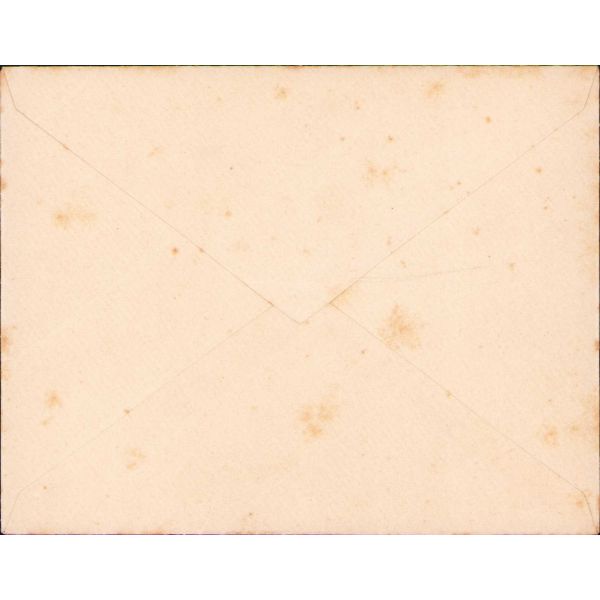 Osmanlıca Meclis-i Meb'ûsân antetli zarf, 11x14 cm, yorgun haliyle