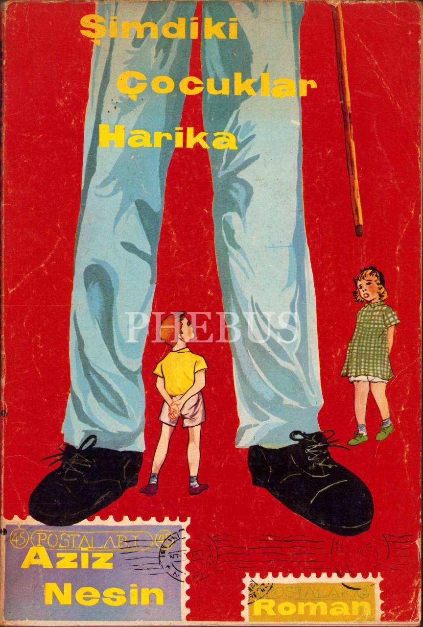 Şimdiki Çocuklar Harika -Roman-, Aziz Nesin, İlk Baskı, İstanbul, 1967, Düşün Yayınevi, 192 sayfa, 16x24 cm