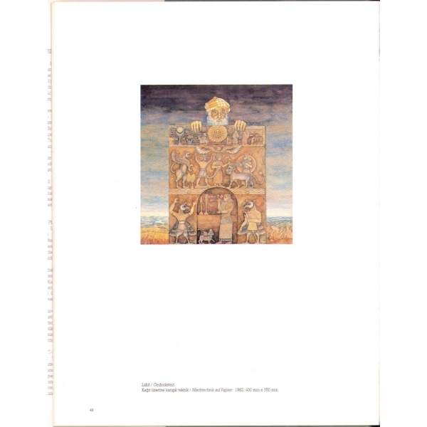 Mahmut Celâyir -Mitıos Manzara -Mythos Landschaft-,  Barbara Lipps-Kant, Bilim Sanat Galerisi, 1999, Türkçe ve Almanca, 151 sayfa, 24x32 cm