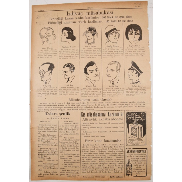 Akbaba gazetesi, 21 Mart 1929, 