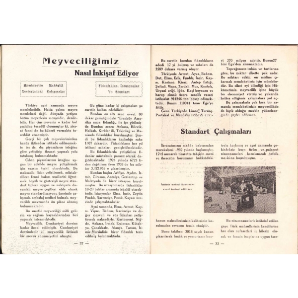 Dokuzuncu İzmir Enternasyonel Fuarı Dergisi, Sayı: 5,6,7,8, Ağustos 1939, Yıl 14, Meşher Basımevi, İzmir, 38 sayfa, 20x27 cm