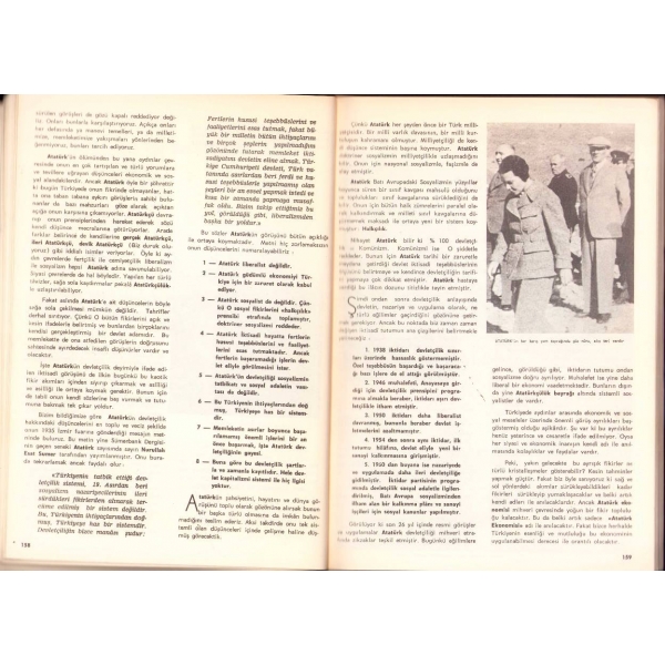 Sümerbank'ın Atatürk'ün Ölümünün 26. Yılı Münâsebetiyle Yayınladığı ve Atatürk Hakkında Birçok Yazının Yer Aldığı Dergi, 234 sayfa, 20x27 cm
