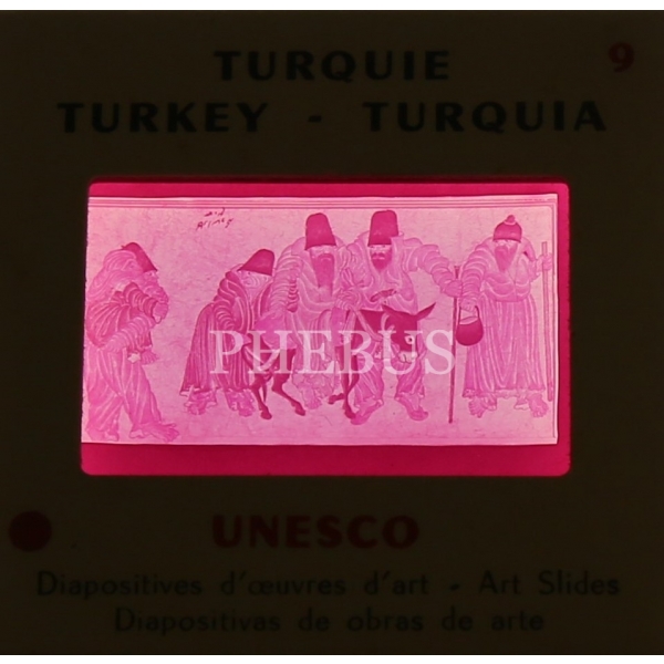UNESCO'nun hazırladığı Karagöz-Hacivat, Minyatürler, El Yazmaları gibi Türkiye Kültürüne dair görsellerden oluşan 