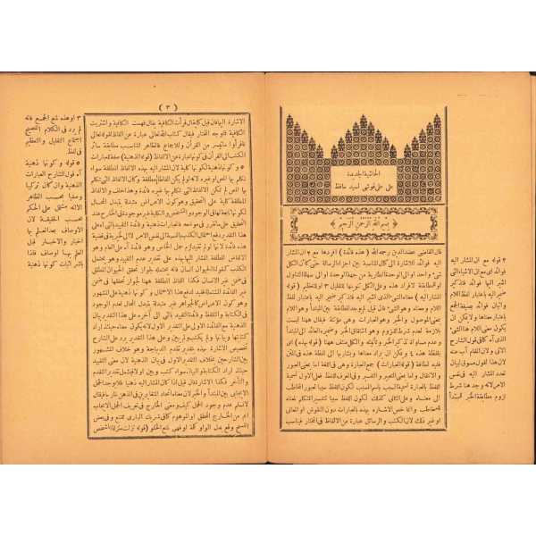 Arapça-Osmanlıca Risâle-i Vaz'iyye Şerhi ve Haşiyesi, İstanbul 1313, 108 s., 16x24 cm, sırtı ayrık ve cildi hafif yıpranmış haliyle
