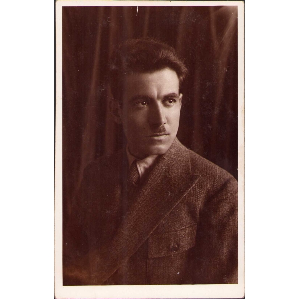 Yazar Orhan Şaik Gökyay'a Ait Portre Fotoğrafı, 9x15 cm