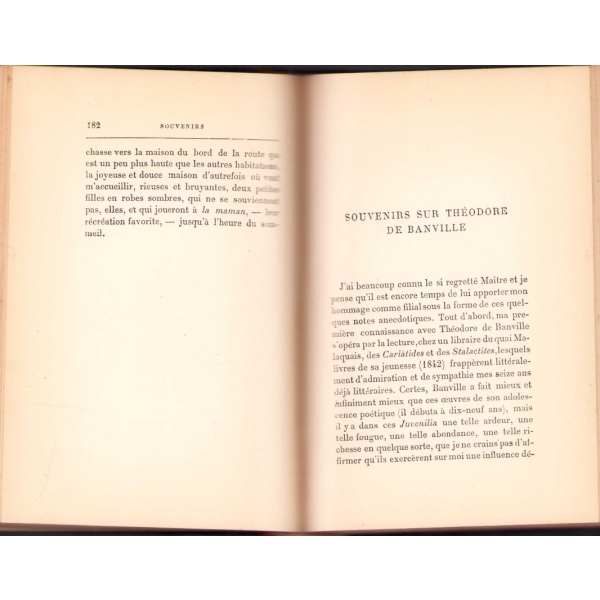 Fransızca Paul Verlaine'in Ölümünden Sonra Toplu Eserleri [Ouevres Posthumes], 1922, İki Cilt Halinde,