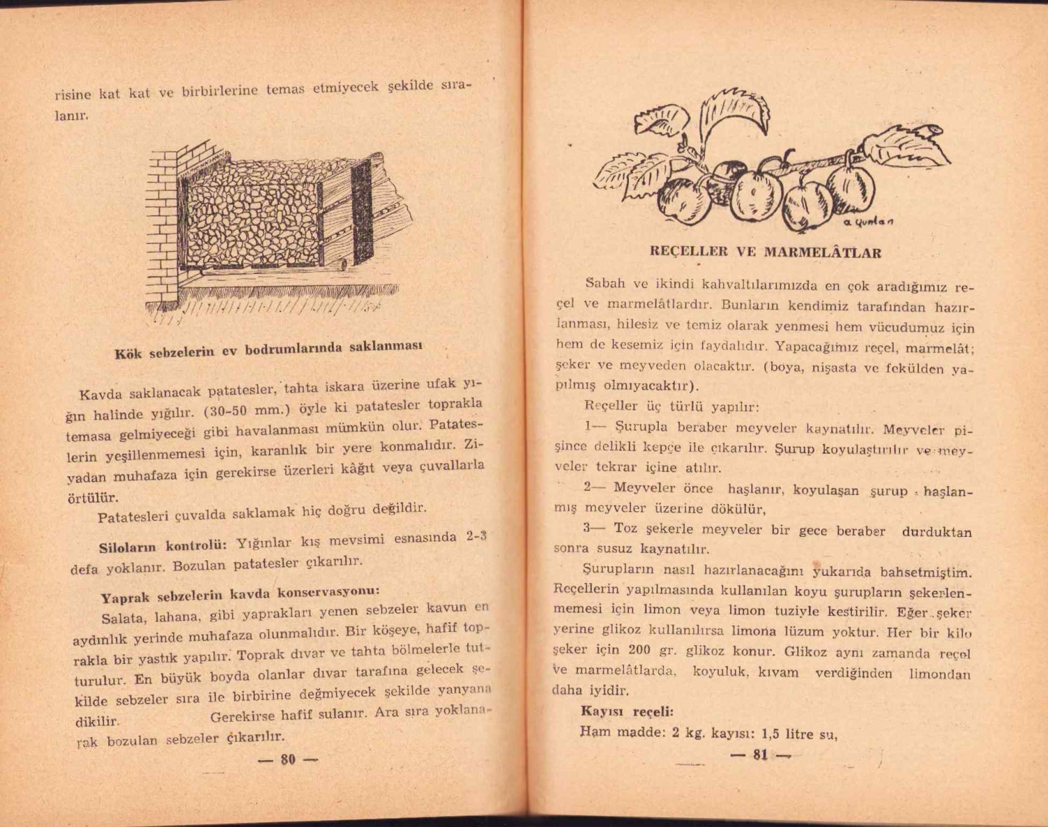 Ev Konserveleri Kurs Kitabı, Refet Öncel, ikinci baskı, İzmir, 1948