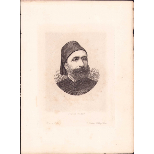 Sultan Murad V. 'The Turkish Dynastic Mystery' by Djemaleddin Bey, Ay yıldızlı cildinde, 16x19 cm, 266 sf.