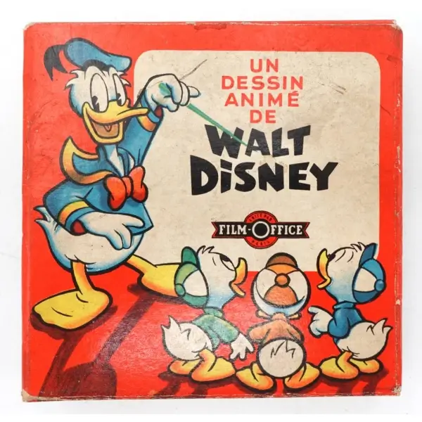 Walt Disney Fransızca çizgi film şeridi, 8x8 cm