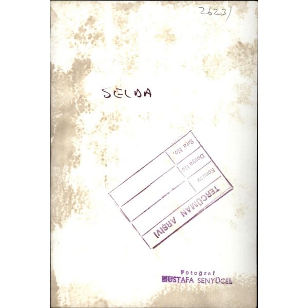 ŞARKICI SELDA BAĞCAN´IN FOTOĞRAFI, 12 X 18 cm…